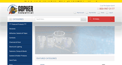 Desktop Screenshot of gopherindustrial.com